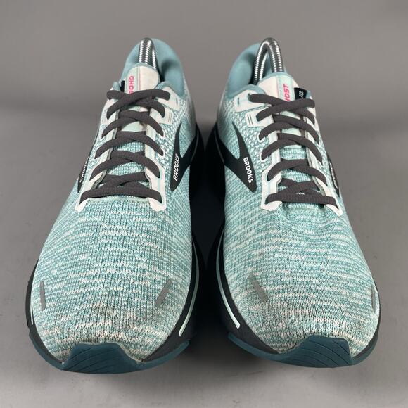 Brooks Ghost 14 Womens 10.5B Green Running Shoe Athletic Walking Gym Sneaker GUC - Picture 2 of 9